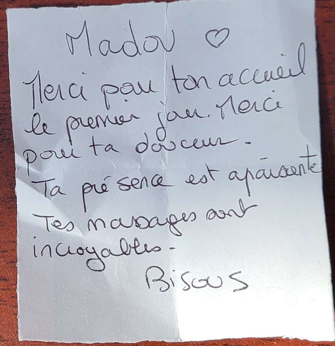 Mot de Taïna pour Madou