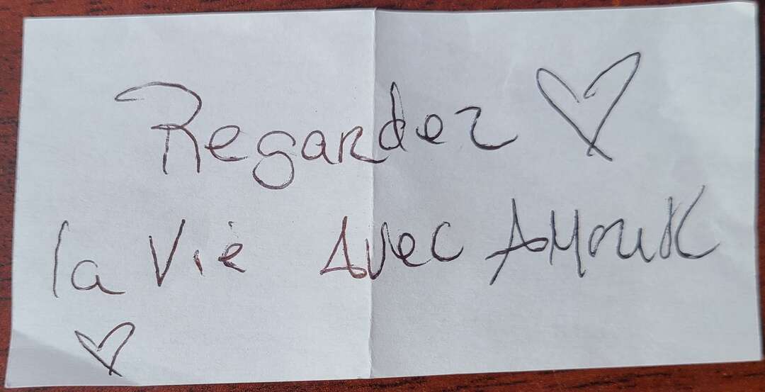 Regardez la vie avec amour