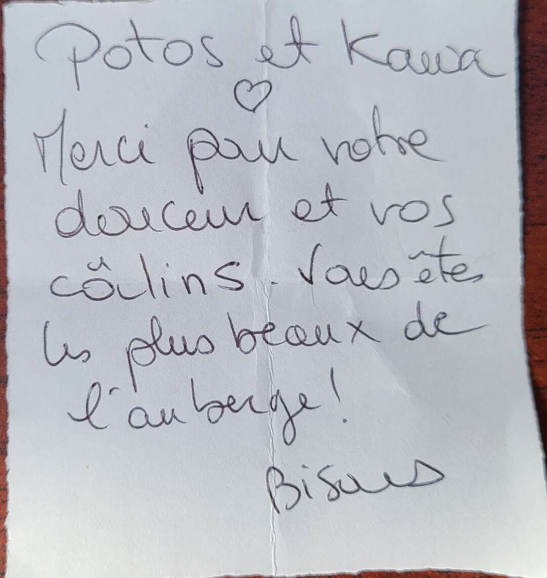 Mot de Taïna pour Potos et Kawa
