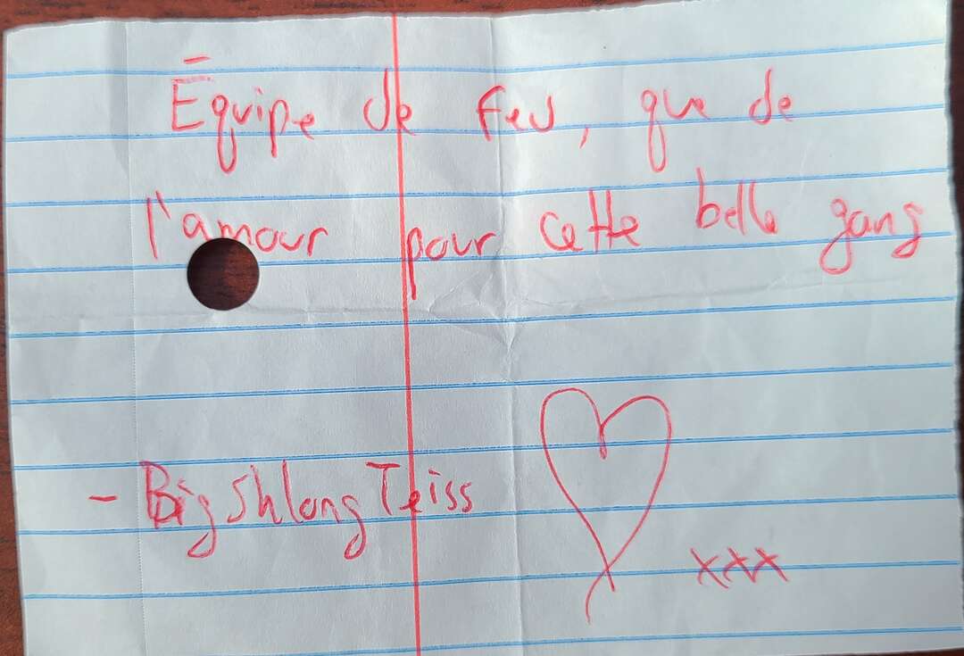 Equipe de feu que de l'amour pour cette belle gang - Big Shlong Teiss