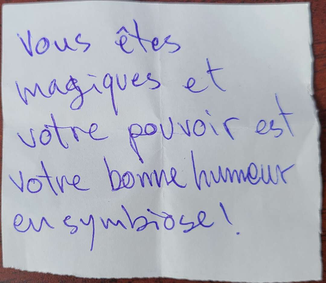 Vous êtes magiques et votre pouvoir est votre bonne humeur en symbiose !