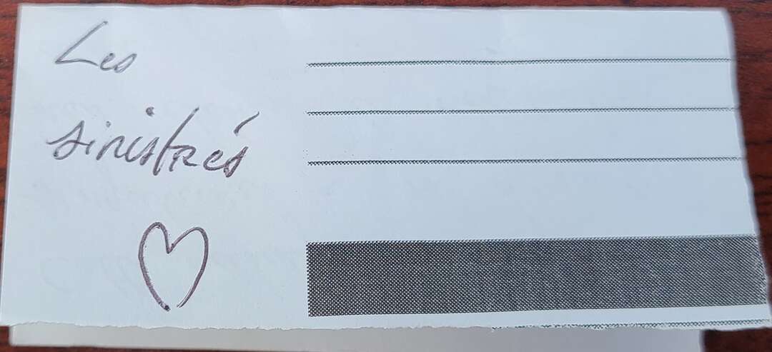 Les sinistrés (trouver reste)