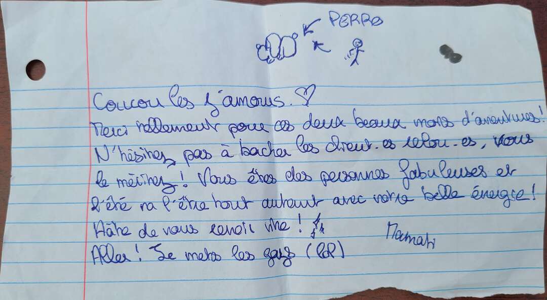 Mot de départ de Mamati